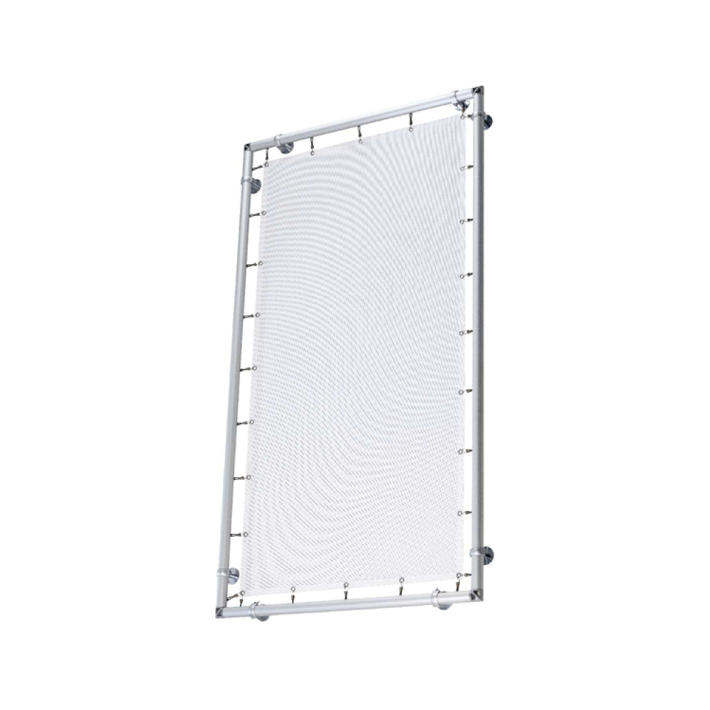 Modellbeispiel: Bannerrahmen -Style- aus Aluminium (Art. 36075)